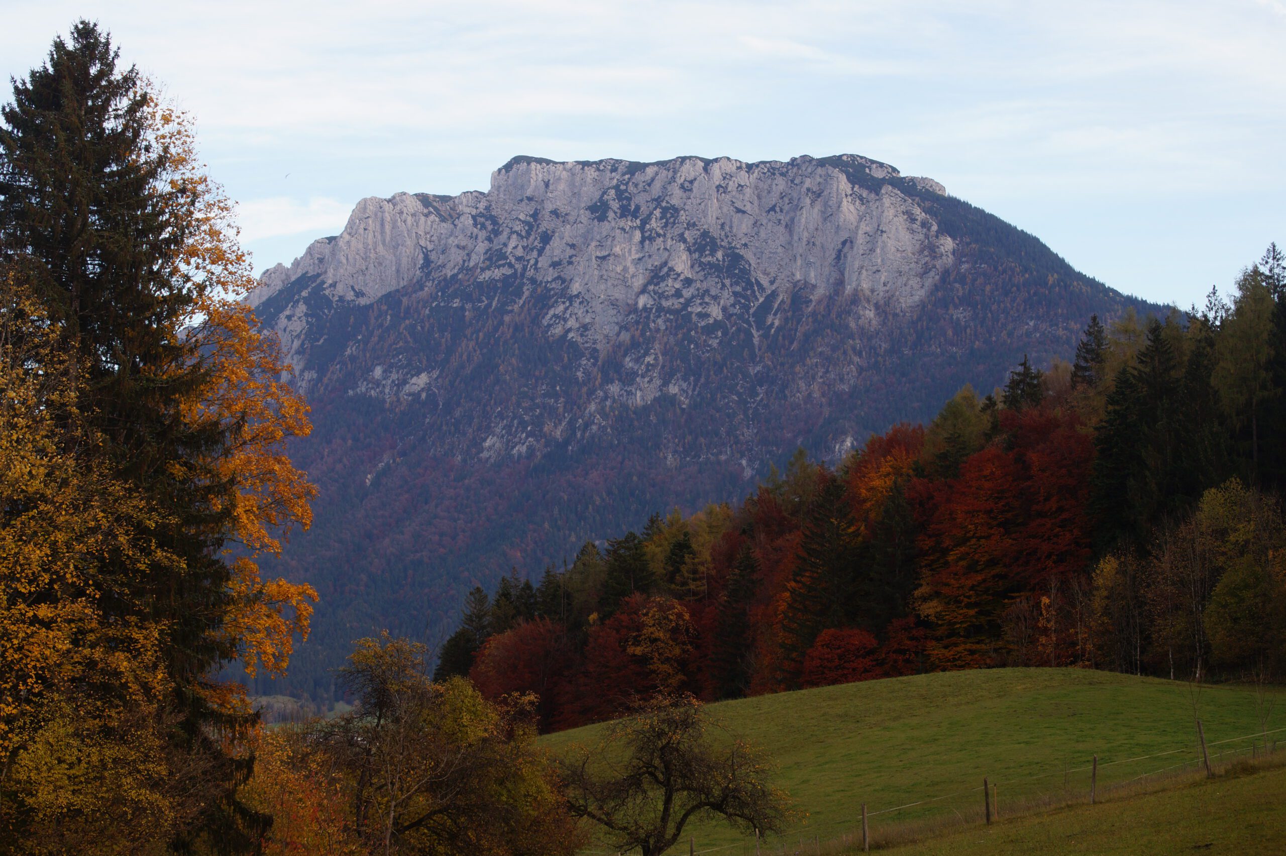 Goldener Herbst Bergwelt